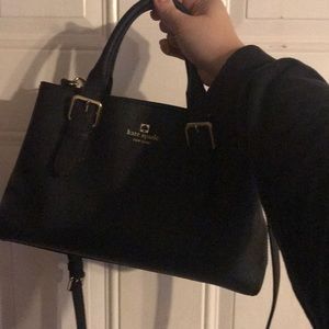 black kate spade bag